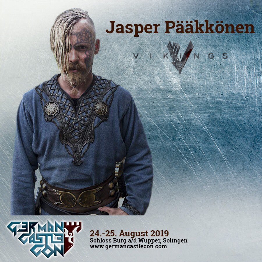 GermanCastleCon's tweet photo. Next guest for @GermanCastleCon: @JasperPaakkonen 

Tickets: https://t.co/H8iorRU691

#GermanCastleCon, 24 - 25 August 2019, Schloss Burg
https://t.co/hWx7pQSxvZ https://t.co/Q3SeJixMud