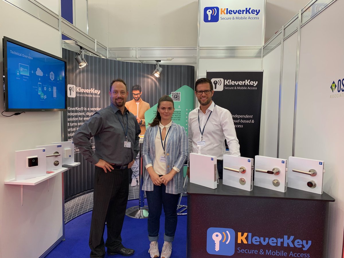Here are some impressions of last weeks #Sicherheitsexpo. We got to spend two interesting days in Munich full of inspiring discussions all around our product KleverKey. kleverkey.com