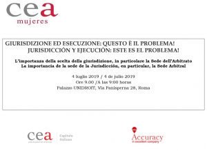 Disfrutando la jornada ítaloespañola del #CEAMujeres en Roma.
Gracias a <a href="/UNIDROITorg/">UNIDROIT</a> por acogernos, y a <a href="/accuracy/">accuracy.org</a> por su apoyo. 
<a href="/ArbitralWomen/">ArbitralWomen</a> <a href="/ERApledge/">ERA Pledge</a>