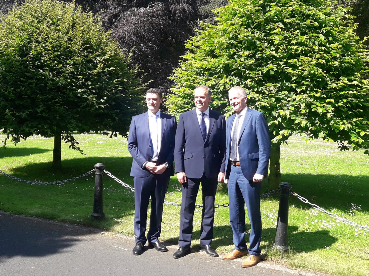 Minister <a href="/McHughJoeTD/">Joe McHugh</a> with graduates from the “Being a Teacher in Ireland" programme as part of the Migrant Teacher Project at Marino Institute of Education. Participants in the course qualified as teachers in 17 different countries and today graduate from the bridging programme.