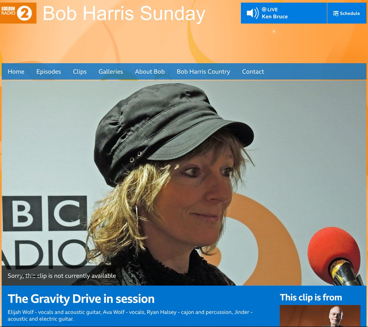 TheGravityDrive's tweet image. Hear our Live Radio Session and interview with the legend Bob Harris on BBC Radio 2. Click here: soundcloud.com/thegravitydriv… BBC Radio 2 @WhisperingBob @BBCRadio2