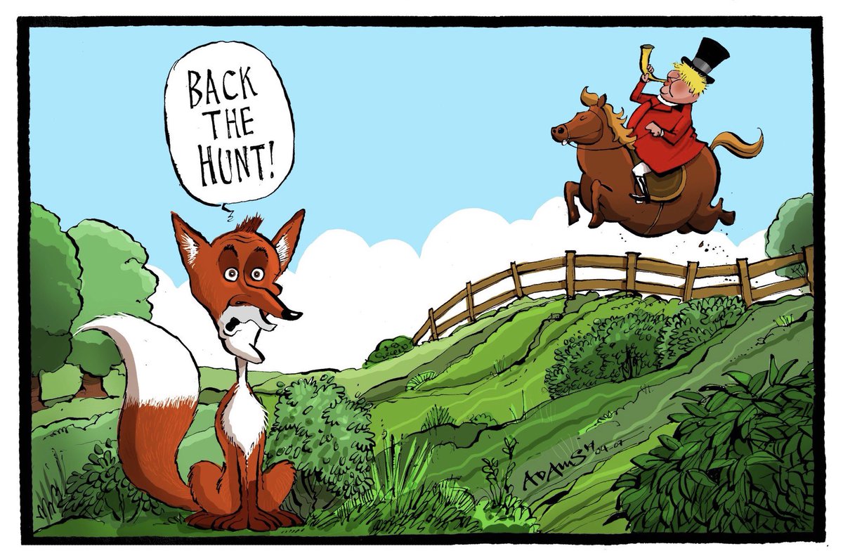 Cartoon4sale's tweet photo. Christian Adams on Jeremy Hunt #Hunt #hunthunt #ToryLeadership #BorisJohnson #JeremyHunt - political cartoon gallery in London https://t.co/dePcTdnXF6 https://t.co/NE52ic14nT