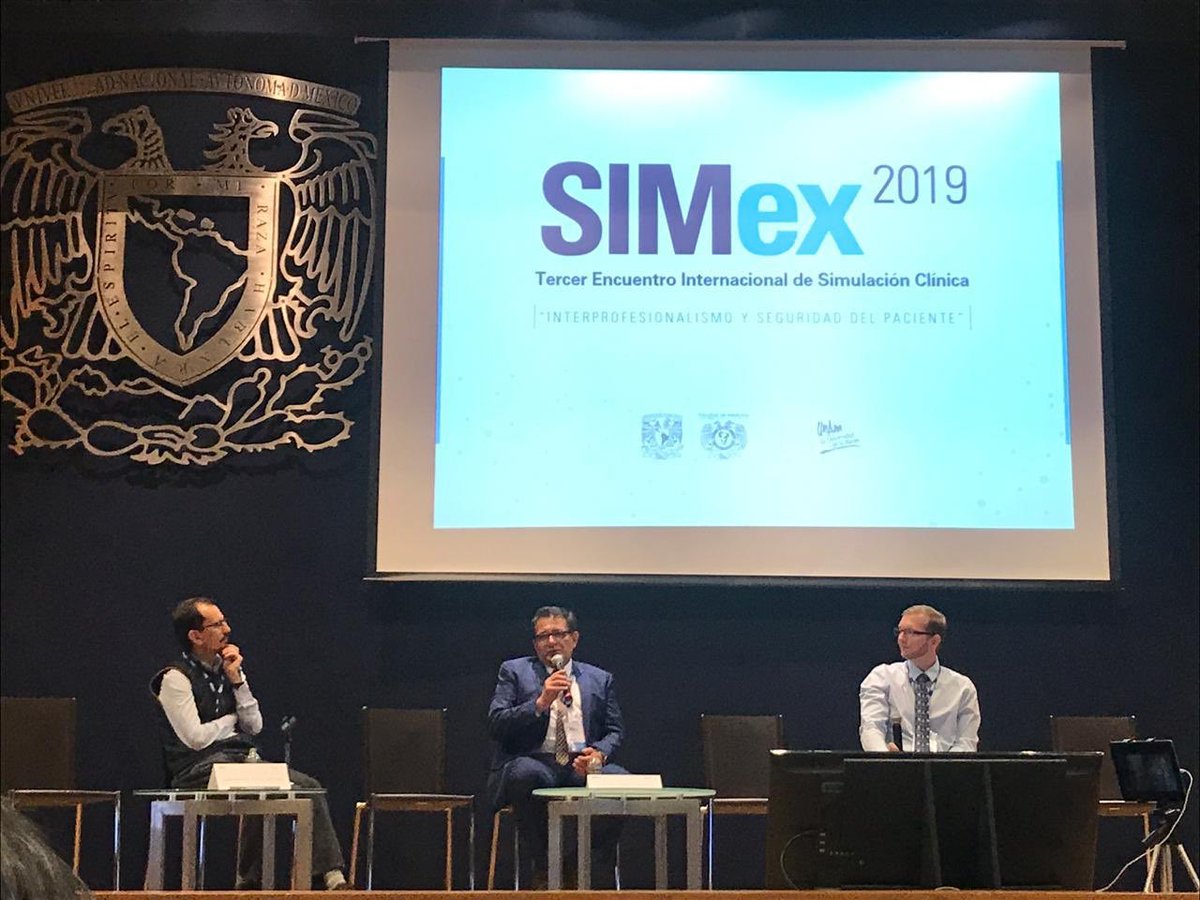 INPer_mx's tweet photo. Participación del @INPer_mx en el Tercer Encuentro Internacional de Simulación Clínica SIMex 2019 @UNAM_MX @facmed_unam
https://t.co/0Iy4thCpDJ
#simulación #simulaciónclínica #centraldesimulación #centraldesimulacióninper #simex #cesinper #simulador #simuladores #INPer https://t.co/ZoRnmpIoe8