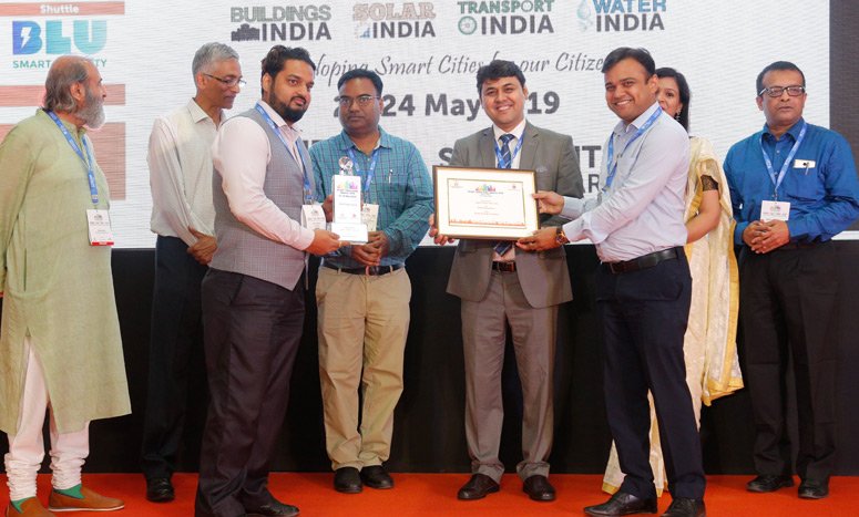 smartcitiesind's tweet image. Green Energy Award at the @smartcitiesind expo’s Smart Cities India Awards 2019 was jointly shared by Diesel Loco Modernization Works (DMW) Patiala for their project New Electric Locomotive- WAP7 &amp;amp; @UjjainSmartCity Ltd for Biomethanation.

#SmartCitiesIndia #SCI2020 #SmartAwards