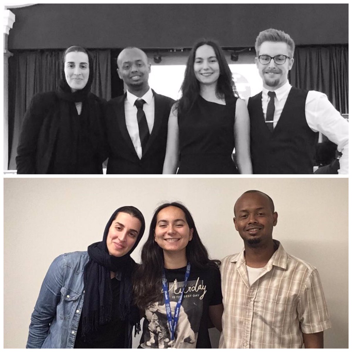 LondonMetMUN's tweet photo. From 2018 to 2019! Another year has gone by, and we’ve done so much, thank you for being a part of it and we hope you can help us accomplish more amazing feats in the coming academic year! Special mention to our SNS co-ordinator Maria Khan, who couldn’t make it for the photo! https://t.co/QSNt5dyIT8
