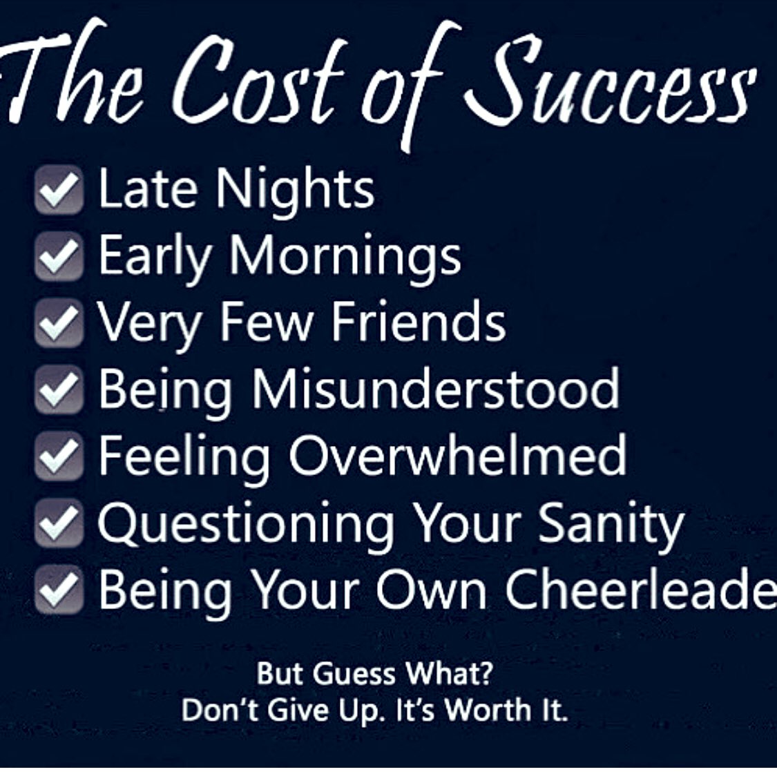 ludigencia's tweet image. #Gamificación Nos gusta GamificationNat

There will always be a “price to pay” in some way, shape or form. Are you willing &amp;amp; able to pay the cost of success? #DailyRobism 

— Rob Moore (robprogressive) July 4, 2019