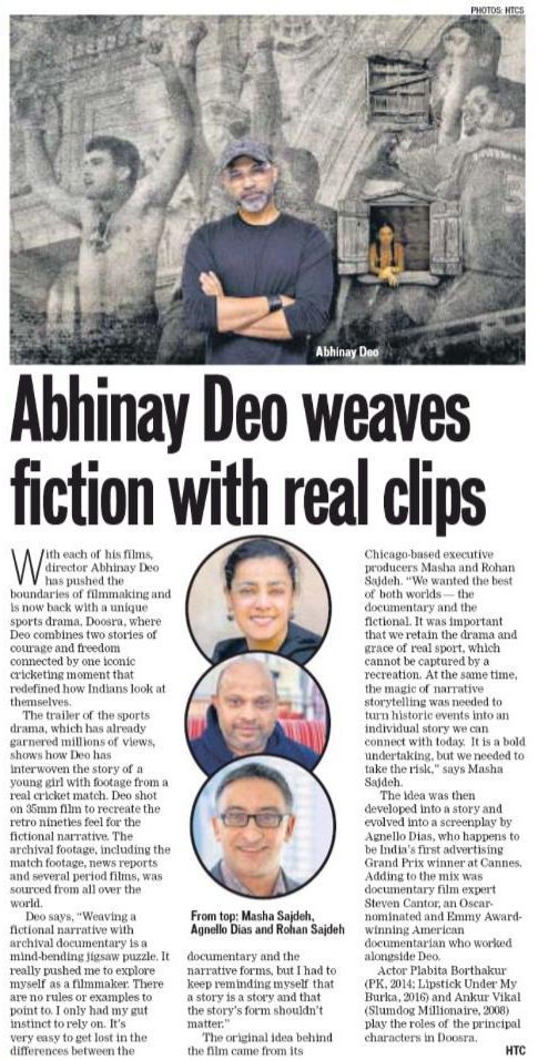 .@AbhinayDeo weaves fiction with real clips!

@SGanguly99 @RohanSajdeh @MashaSajdeh #AgnelloDias #AnkurVikal @PlabitaB @samidhaguru @cricketwallah @BoriaMajumdar @PiyushsBook @ShashiTharoor @shekharkapur @bhogleharsha @nassercricket @htTweets