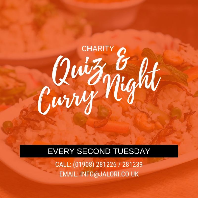 Our nest #quizandcurry #charity #fundraiser is coming up and we would love to have you be a part of this cause | #indian #curry #restaurant #indiancuisine #woburn #woburnsands #buffet #takeaway #lovemk #miltonkeynes