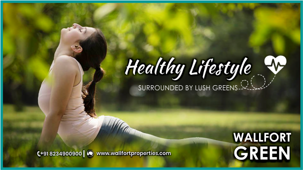 wallfortgroup's tweet photo. A healthy lifestyle is one which helps to keep and improve your health and well-being
Wallfort properties has Lush Green Spaces to ensure you breathe in a healthy and pollution free environment. 
Book your property at #Wallfort_Properties.
For more details call on +91-8234900900. https://t.co/0uZDTSSVAS