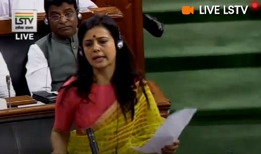 Mahua Moitra submits breach of privilege motion against Zee TV