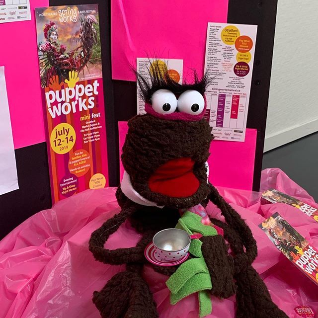 SpringWorksFest's tweet image. #SpringWorks~PuppetWorks! Family fun #sip&amp;amp;shopnightmarket #blackswanbrewing #StratfordON #StratfordCityHall #StratfordMarketSquare July 12-14 #PayWhatYOUChoose