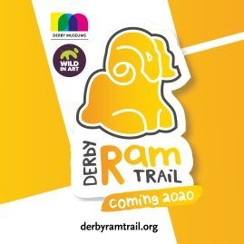 derbymuseums's tweet photo. Today we're launching our #DerbyRamTrail; an amazing public art event that will see over 30 Ram sculptures threaded across the city next summer. Manchester had the Bees, Nottingham had the Robins, now Derby will have the Rams! Follow us @DerbyRamTrail #TheRamsAreComing @wildinart https://t.co/zVbHeB2JFl