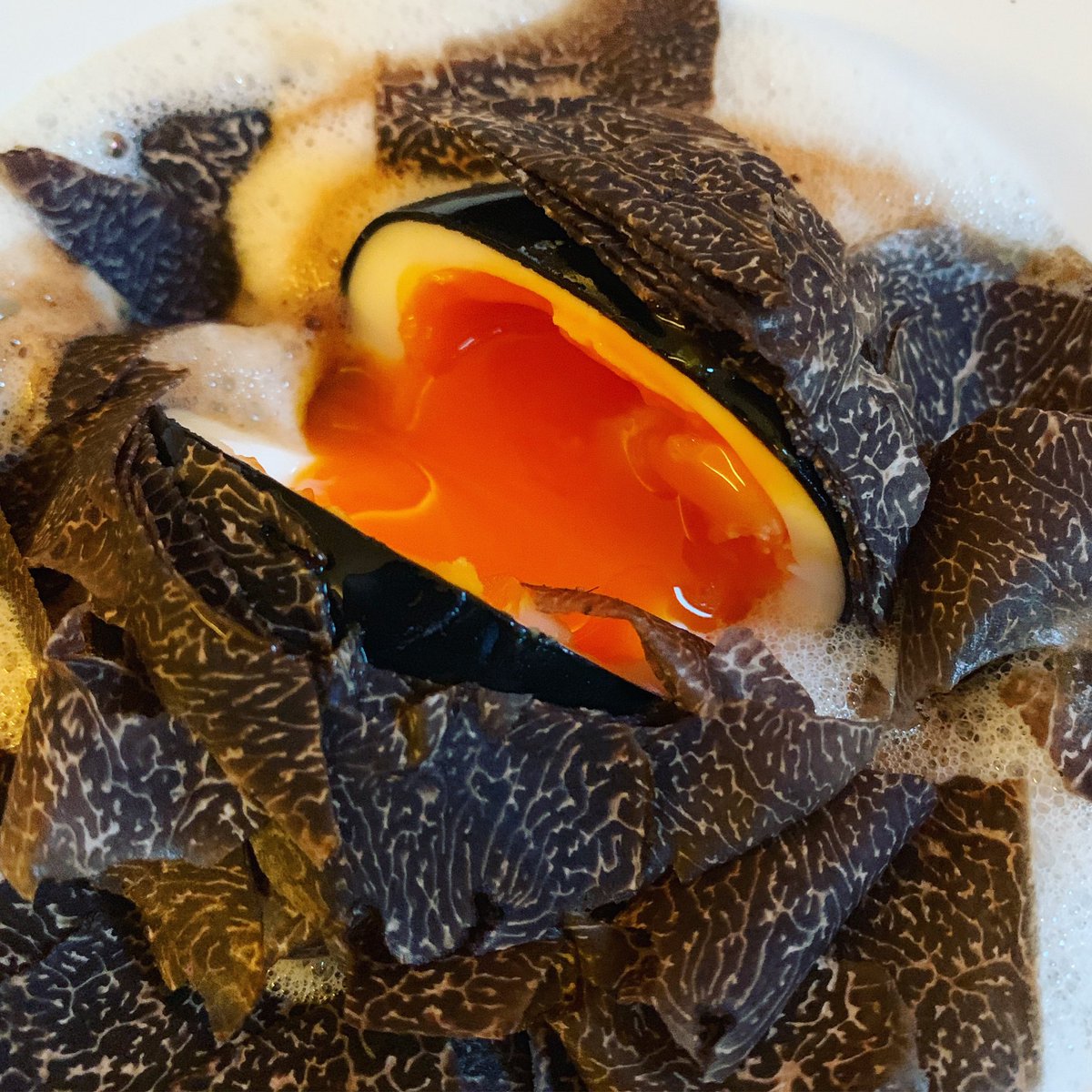 Wiltshire Truffles (@wiltstruffles) on Twitter photo Wow. The “œuf noir” last night at <a href="/greenhouse27a/">The Greenhouse</a> - possibly the best truffle dish ever... Wow. The “œuf noir” last night at <a href="/greenhouse27a/">The Greenhouse</a> - possibly the best truffle dish ever...