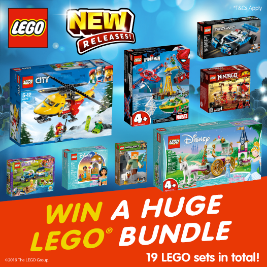 bmstores's tweet photo. 😲 #COMPETITION TIME - ENDS TOMORROW 😲

We're giving away our BIGGEST EVER Bundle of #LEGO goodies, to ONE lucky winner! https://t.co/SMR9JQlpFy

For your chance to #WIN, simply FOLLOW US, RETWEET this post AND COMMENT "WHO" you'd give these to!

Competition ends 9am 5/7/19 https://t.co/6T35VLRSGJ