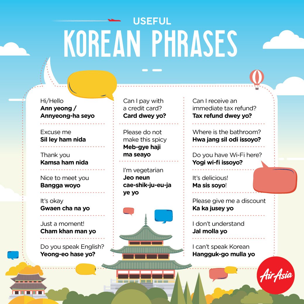 AirAsia on Twitter "Annyeongha seyo! Are you planning a trip to South Korea? ️ this post and