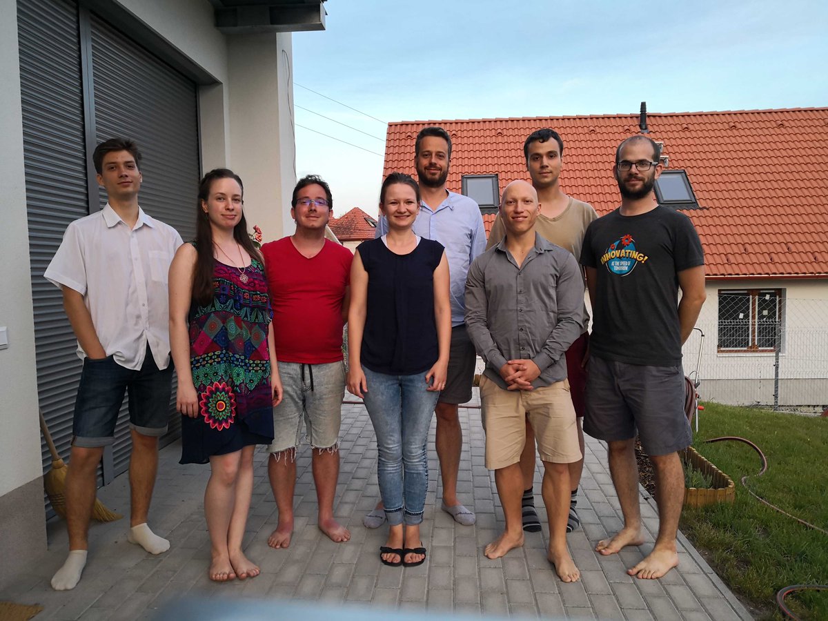 Our team is growing rapidly! First Cytocast party 🥳 #teambuilding #party #goodfood #startuplife