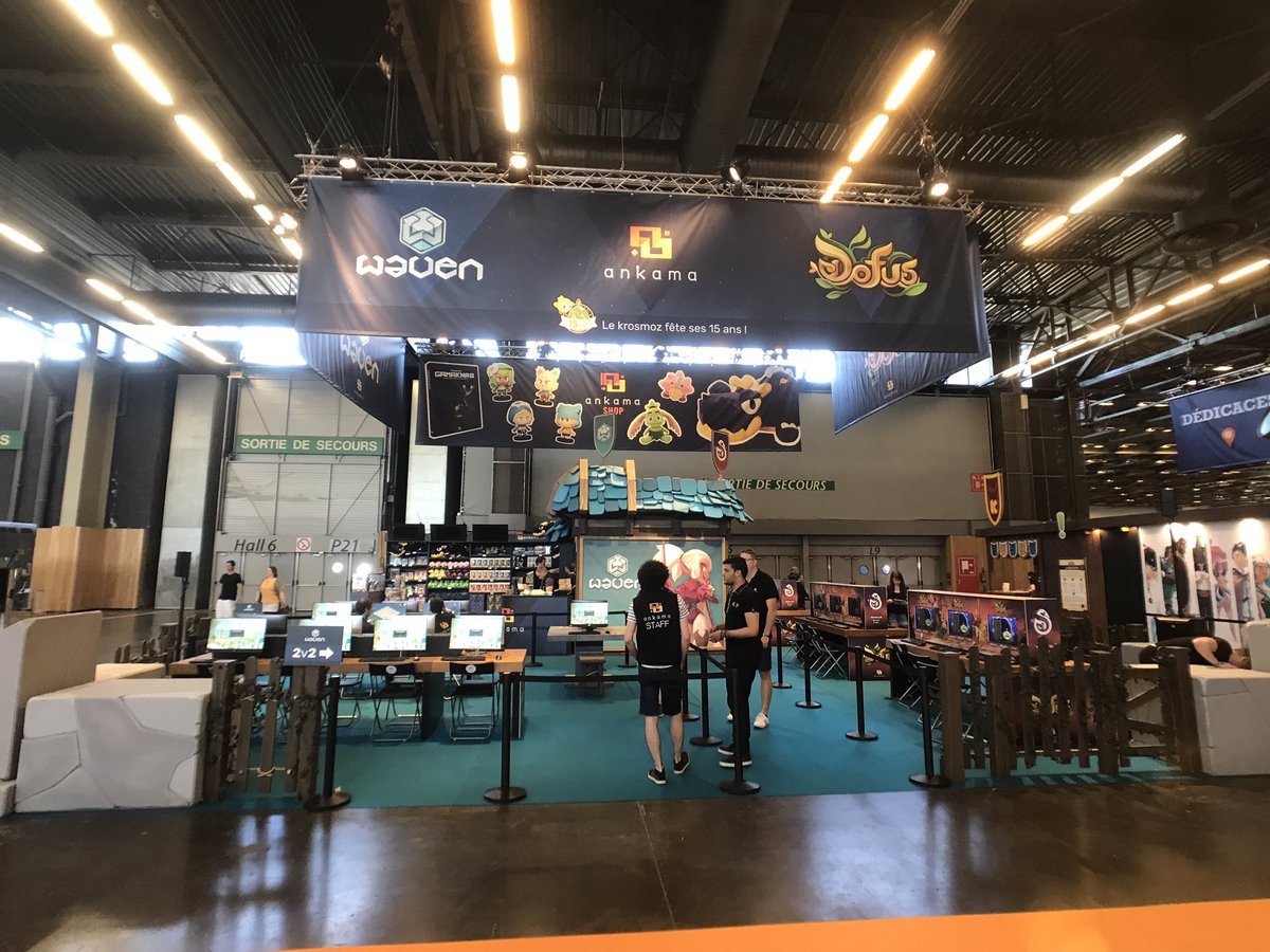 AnkamaGames's tweet photo. On vous attend à @japanexpo hall 5A stand 229 avec @DOFUSfr @WavenFR et @AnkamaEditions pour fêter les 15 ans de #dofus https://t.co/Z2ixsbYb1c