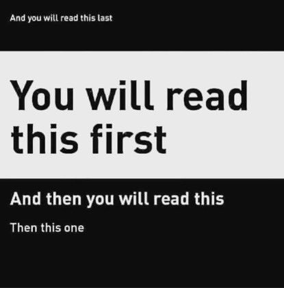 BradfordCareCIC's tweet photo. The power of fonts and typography. We all like to think weβre different and canβt be influenced by advertising. Weβre more predictable than we think! #BrainTrained https://t.co/OeRJHGvZLR