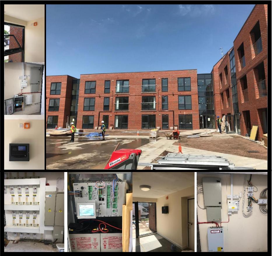 SolarGenLtd's tweet image. Our full M&amp;amp;E package at a block of 36 new build apartments is nearing completion in Manchester.