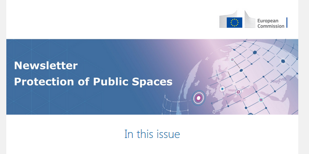 MartinLarcher2's tweet photo. First #protectionPublicSpaces newsletter issued by @EU_ScienceHub and @EUHomeAffairs https://t.co/xrGGd4M5DS 
Subscribe https://t.co/IqrEIvT358 https://t.co/N32KvmxURQ