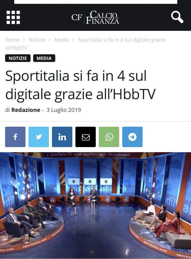 SCARICARE APP SPORTITALIA