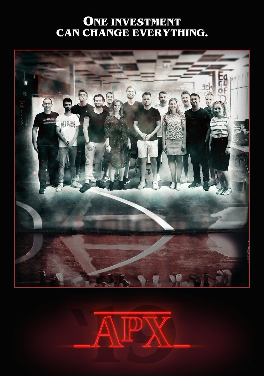 We're ready for #StrangerThings!
Whereas one summer can change everything for Eleven, Dustin, Will, Mike, and Lucas, it's one investment that can change everything.
#JoinAPX #Startup #Netflix #StrangerThings3 #Investment