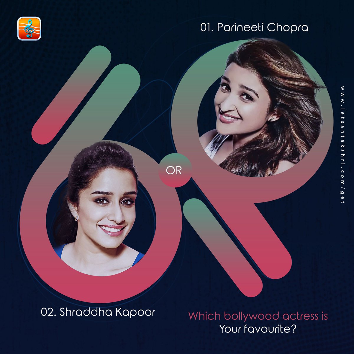 Which Bollywood actress is your favorite?
.
.
.
#Music #Bollywood #actors #actresses #guess #BollywoodActors #imagination #BollywoodSongs #Dance #installapp #download 
#LetsAntakshri
.
Download the app now: 
iOS - apple.co/2XKrxbB 
Android - bit.ly/2JB6SzF