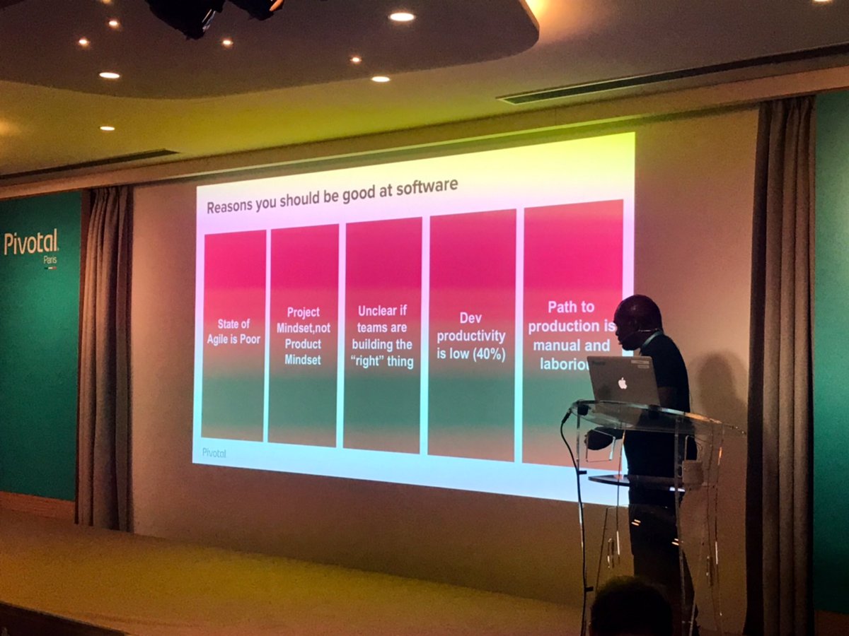 Vanessa974's tweet image. Franck Liso, our Labs Director explains how we can ship software better and faster. @franckliso #pivotallabs #pivotalparis