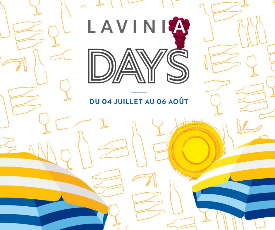 LAVINIA Days // Jusqu'à -50% !
Profitez de remises exceptionnelles sur une sélection de bouteilles de France et du Monde entier en quantités très limitées.
Jusqu'au 06 août dans les magasins LAVINIA #Paris Madeleine et Paris La Défense, et sur bit.ly/2LBuZ4Q
#vin #wine
