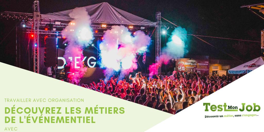 testmonjob's tweet photo. Si vous avez le sens de l’#organisation et de la #gestion et que vous adorez les #événements👀, partez à l’aventure auprès de professionnels de l’événementiel lors d’une #immersion💪. Test Mon Job vous permet de tester les métiers de l’organisation et vous allez adorer 😍! https://t.co/n0QiYj0Is4