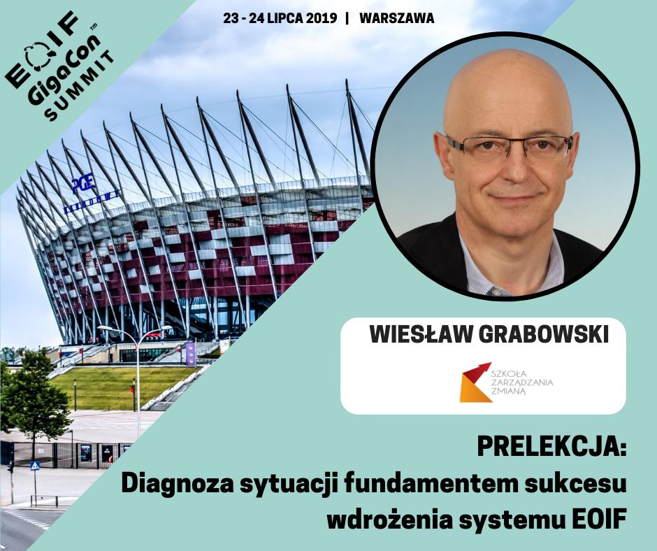 ⚡Wiesław Grabowski ze @Zwinnologia wygłosi ostatni wykład na konferencji Summit EOIF Gigacon. 
📝Szczegóły agendy oraz formularz rejestracyjny znajdują się pod linkiem: gigacon.org/event/eoif_sum…
#konferencja #EOIF #zmiany