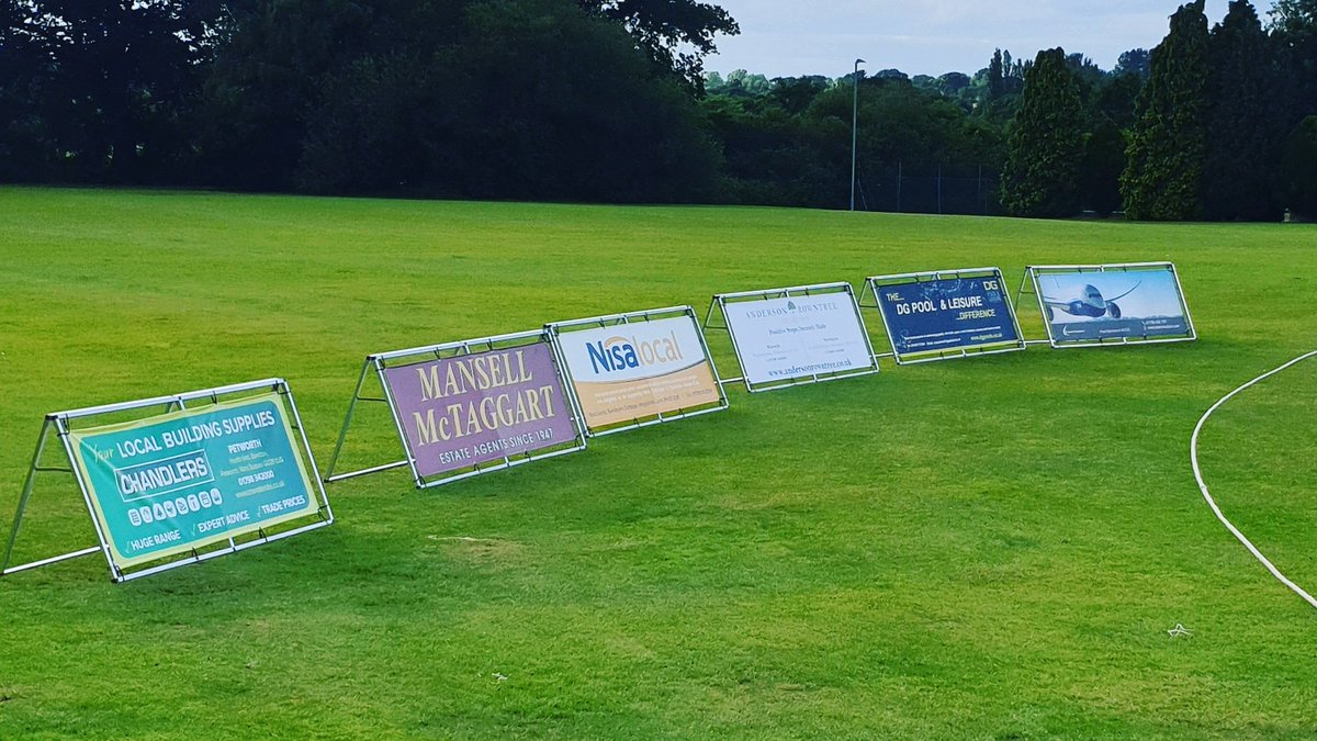 It's been an excellent cricket week so far and we could do it without the help and support of our sponsors <a href="/dgpools/">DG Pool & Leisure</a>, <a href="/ChandlersBS/">Chandlers Building Supplies</a>,  <a href="/NisaLocally/">Nisa Local</a>, <a href="/MansellMcTag/">Mansell McTaggart</a>, Anderson Rowntree and Fusion Aviation. Thanks for your support.