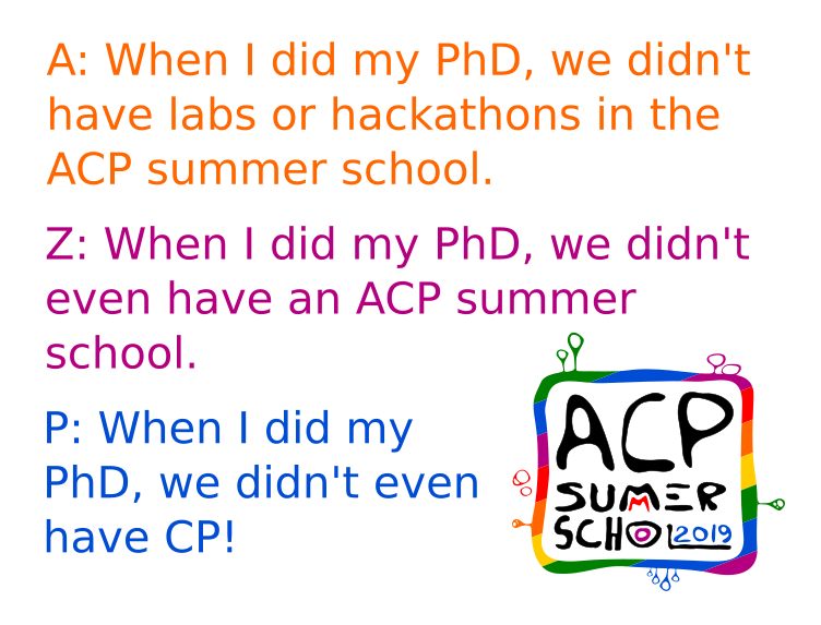 acpsschool2019's tweet photo. Actual #acpsummer19 conversations #guesswhosaidit https://t.co/hSfoCHGLWV