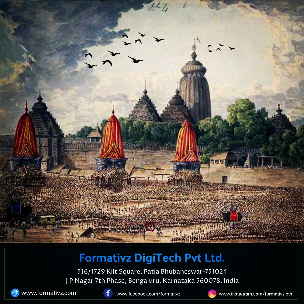 Formativz1's tweet photo. The way devotees pull the chariots of the Lords, it gives us sanity to realize that we have enough power to shake the world only if we believe in ourselves and unity.
#JayJagannath 
#Jagannatha 
#JagannathaPuriRathaYatra 
#Jagannath https://t.co/8l5XcAuwnp