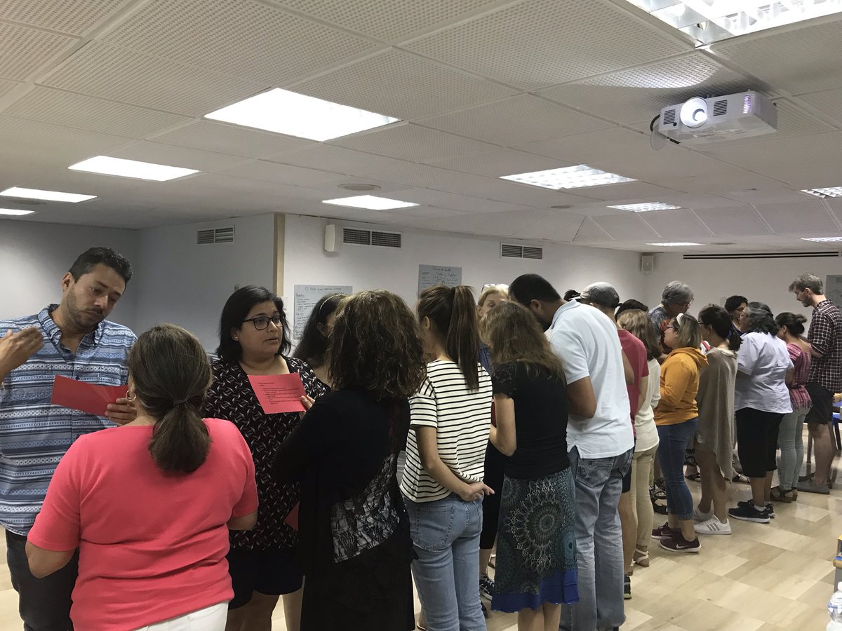 LauraZinke2's tweet photo. Enthusiastic teachers collaborating at the APSI in Sevilla. https://t.co/0s7vfUbX5d