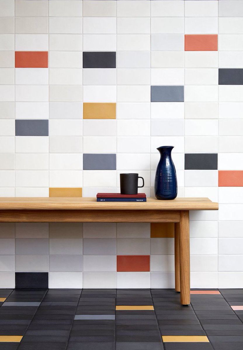 "The eye-catching mix of shades would bring a stylish slant to the walls and floors in any modern setting" ... Thanks for the feature <a href="/Livingetc/">Livingetc Official</a>. Lane #tiles designed by <a href="/barberosgerby/">Barber & Osgerby</a>, inspired by the architecture of London. Read in full here: livingetc.com/whats-news/til…