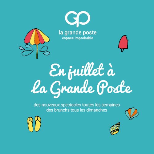 PosteGrande's tweet image. Les programmes de cet été sont arrivés ! ☀️☀️ 
Découvrez toute notre programmation &amp;gt;&amp;gt;&amp;gt; lagrandeposte.com !