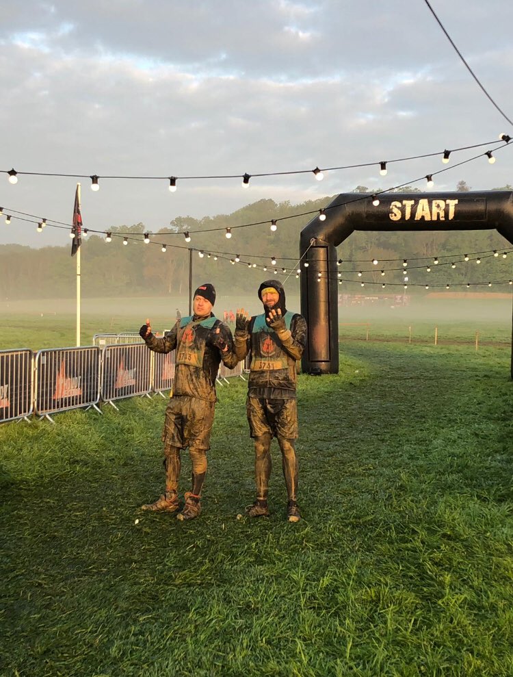 After some correspondence with #ToughMudderHQ it appears that whilst I was lying in a muddy puddle dying of exhaustion and trying to eat a pot noodle, I should have been on the podium as id actually finished 3rd @ #EuropesToughestMudder19 and didn’t have a clue! 
#medalinthepost