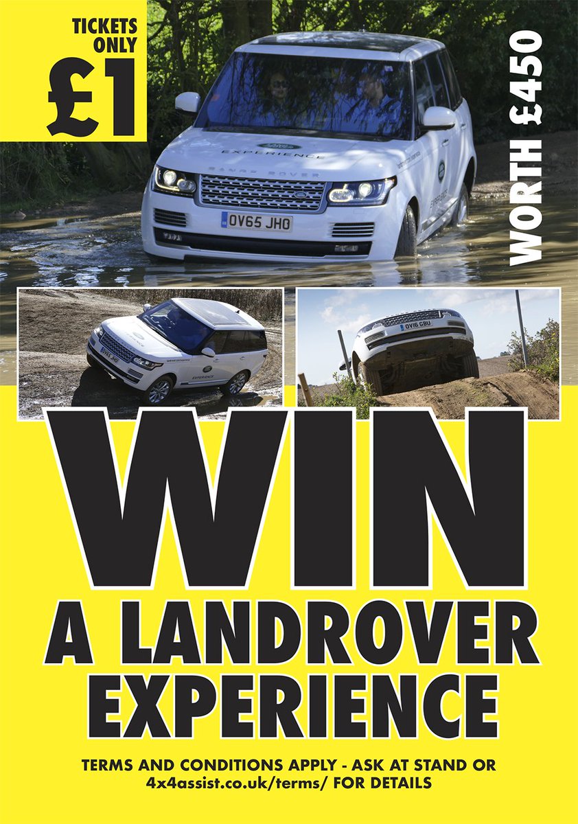 4x4Assist's tweet photo. Looking for something to do this weekend? Come along to the 999  Emergency Services show in Eastbourne and meet the 4x4 Assist team. You can WIN a Land Rover Experience worth £450 on our stand. @Eastbourne999 #eastbourne @KatyBourne @SussexRoadsPol @SussexSRP @CFOESFRS https://t.co/pgi0yJbwaQ