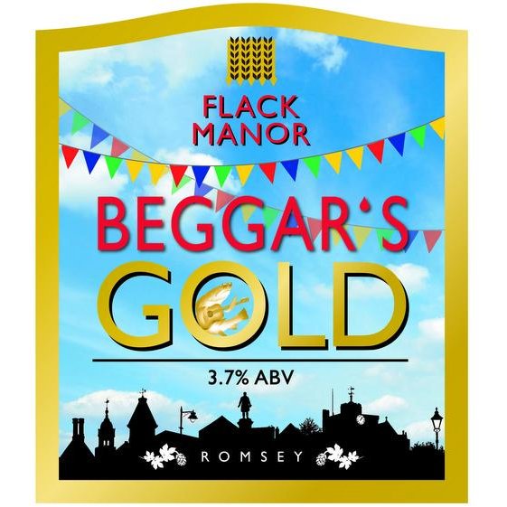 We had this brew last year. We have it this year as well, thanks to #Romsey's <a href="/FlackManor/">Flack Manor</a> . That brew being our own Festval ale Beggar's Gold. It's now available on draught at <a href="/WHRomsey/">White Horse Romsey</a> <a href="/Bradbeers/">Bradbeers</a> and <a href="/OliveTreeRomsey/">The Olive Tree</a> with more to follow. It won't be here for long!