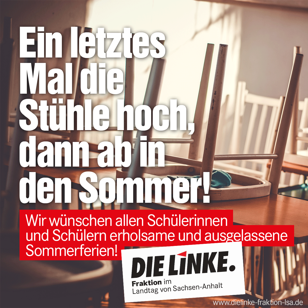 #Schule kann ganz schön schlauchen. Drum wünschen wir allen #Schülerinnen und #Schülern erholsame und ausgelassene #Sommerferien!

Wie sehen eure Ferienpläne aus?
