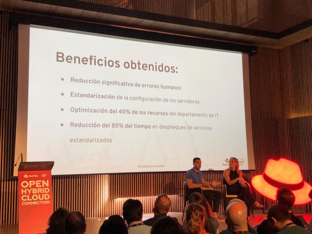 RedHatIberia's tweet image. No nos cabe la menor duda. @AndorraTelecom nos ha convencido de la eficiencia de la #NubeHíbrida: los números hablan por sí solos, ¡todo son beneficios! El futuro es #Open. #containerconnection