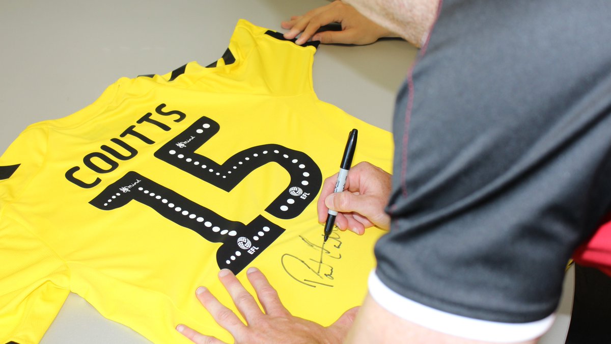 Fancy winning a signed Paul Coutts #ftfc shirt? ✍️

All you have to do is follow us, retweet and like this tweet for a chance to win - good luck! 🤞

#OnwardTogether