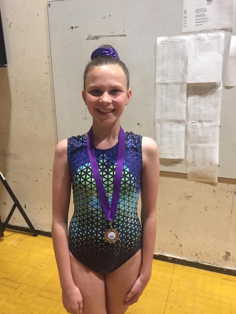 SuttonHighSport's tweet photo. Congratulations to Charlotte S in Year 8 who won a bronze team medal at the London Gymnastics regional trampoline comp on Sunday in Hayes. Well done Charlotte. #GDSTsport @SuttonHighGirls https://t.co/e3rJaXAQB9