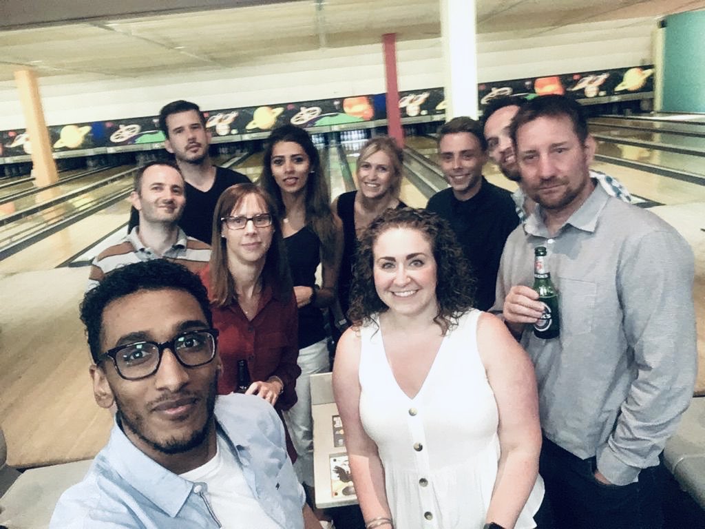 marchinicurran's tweet photo. Great night of bowling last night ! #teambuilding #notcompetative #social #bowling #skills #strike https://t.co/EAVRtwxKAO