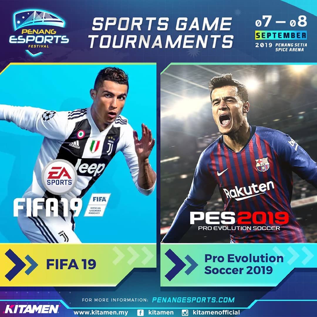 SyahirZol's tweet photo. 🔥🔥2VS2 Football Action!🔥🔥
.
2 game bola, 2 orang sepasukan dan macam-macam hadiah menarik hanya di Penang Esports Festival yang pertama kali diadakan di #setiaspice !
.
Daftar sekarang https://t.co/jKkAHZXkXs
.
🎮 Penang Esports Festival 2019
.
#KITAMEN #PEF2019 https://t.co/Z2QQZTAtbd