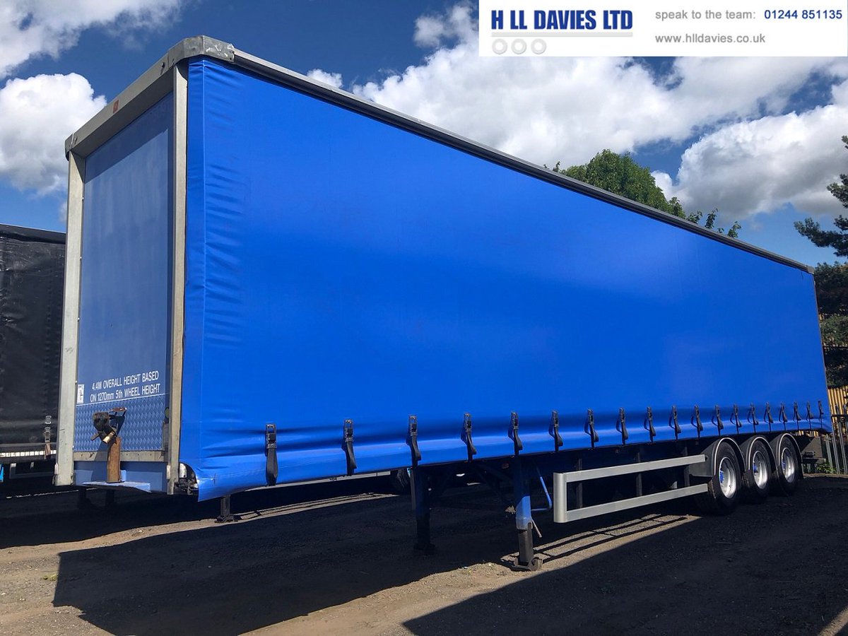 hlldavies's tweet photo. Quantity of 2008 4.4m Lawrence David Curtainsiders Available for sale.
Pillarless Construction, 13.6m Overall length, Tri Axle, ROR Drum brakes, 2020 MOT, Barn doors, Available with New curtains.
Call: 01244 851135
#LawrenceDavid #Haulage #Logistics #Transport #UsedTrailer #sale https://t.co/8RHwPnLONw