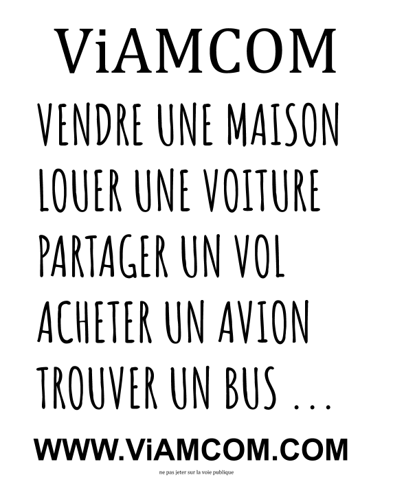 viamcom's tweet photo. 🛩️✈️🏡🏙️🚗🚘🚚🚛🚌
🇫🇷🇲🇨🇧🇪🇨🇭🇪🇸🇩🇪🇮🇹🇬🇧🇪🇺
#France #Belgique #Suisse #Monaco 
#UK #Italia #Deutschland #Portugal 
#vol #avion #maison #appartement 
#voitures #campingcar #camion #flyers 
#bus #car #vente #locations ... https://t.co/ltGrbkgIuL
Nouveaux flyers #ViAMCOM #NePasImprimer RT https://t.co/vtJ3UKD9Xp