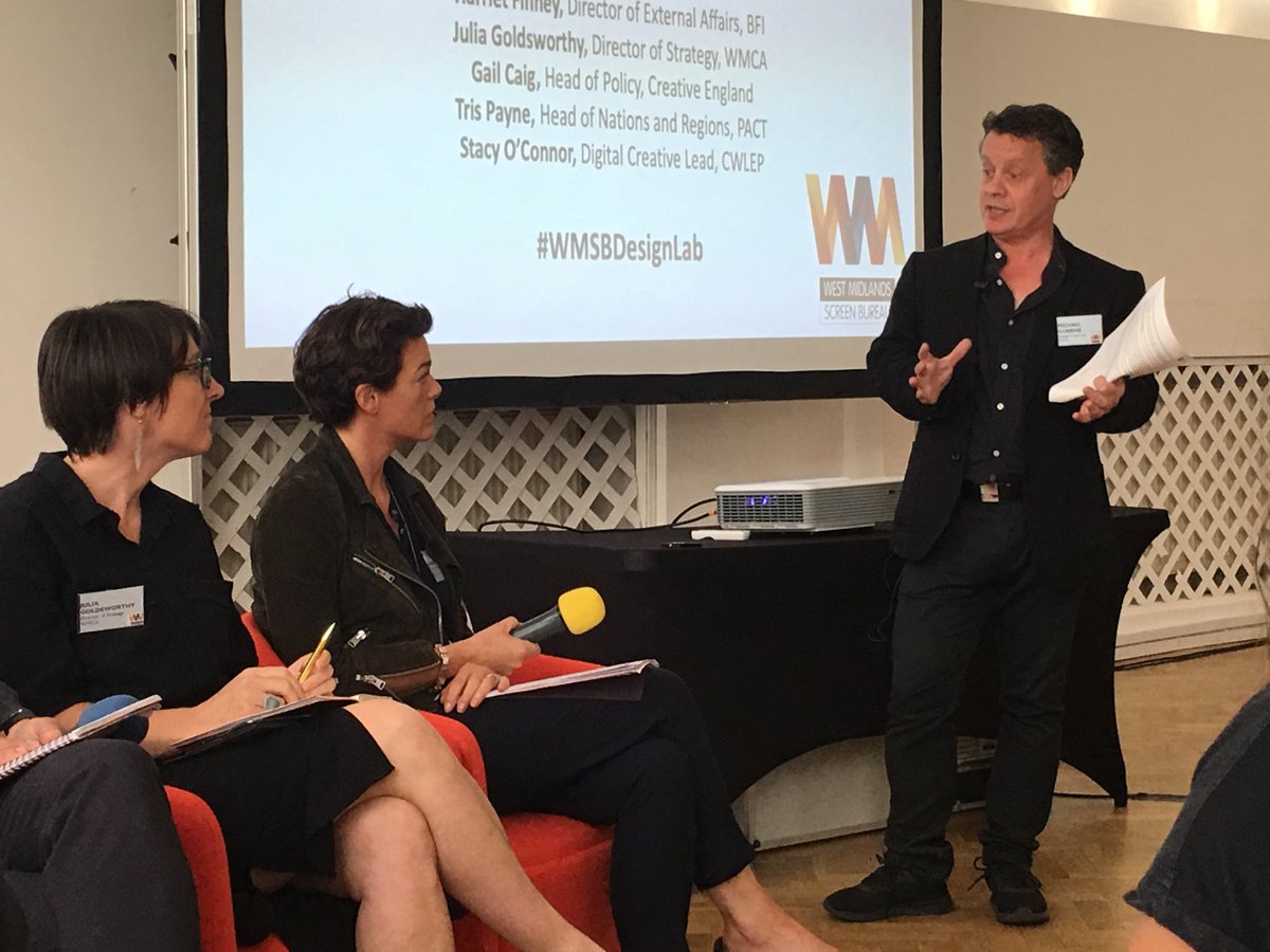 AdvantageCreate's tweet photo. #WMSBDesignLab - great to hear from Harriet ⁦@BFI⁩ in first panel discussion today about creative clusters. https://t.co/PtpWivt4S3