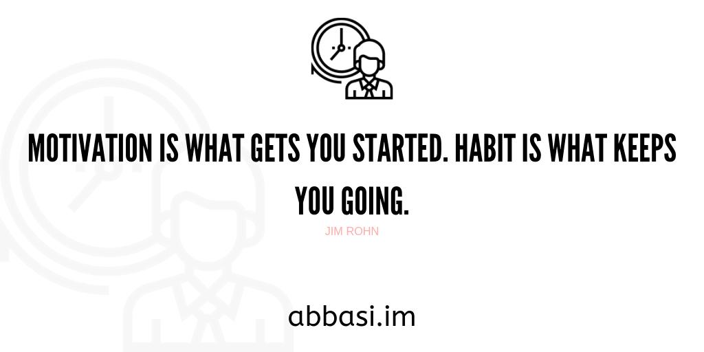 abbasi_iam's tweet photo. When we start, its the habits that continue to drive us.
#Parvezabbasi #Helpingyouhelpyourself #Habits #Sucess #motivation #selfdevelopment #motivation #success #mindfulness #inspiration #personaldevelopment #selflove #selfcare #personalgrowth #goals #life #selfimprovement https://t.co/eT2K1AWH3W